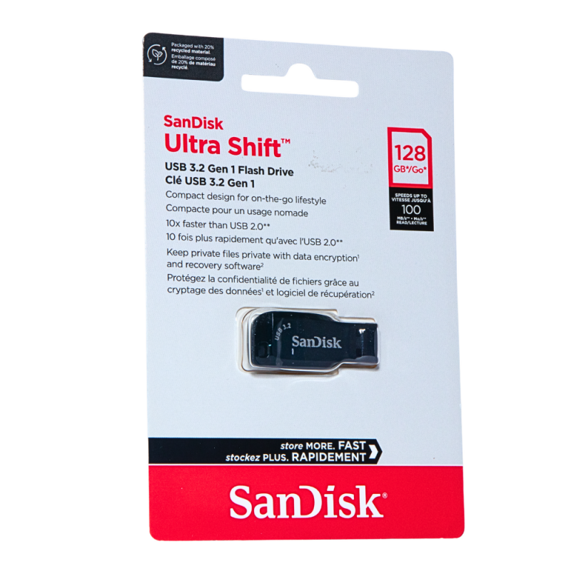Pen Drive 128GB Ultra Shift SanDisk