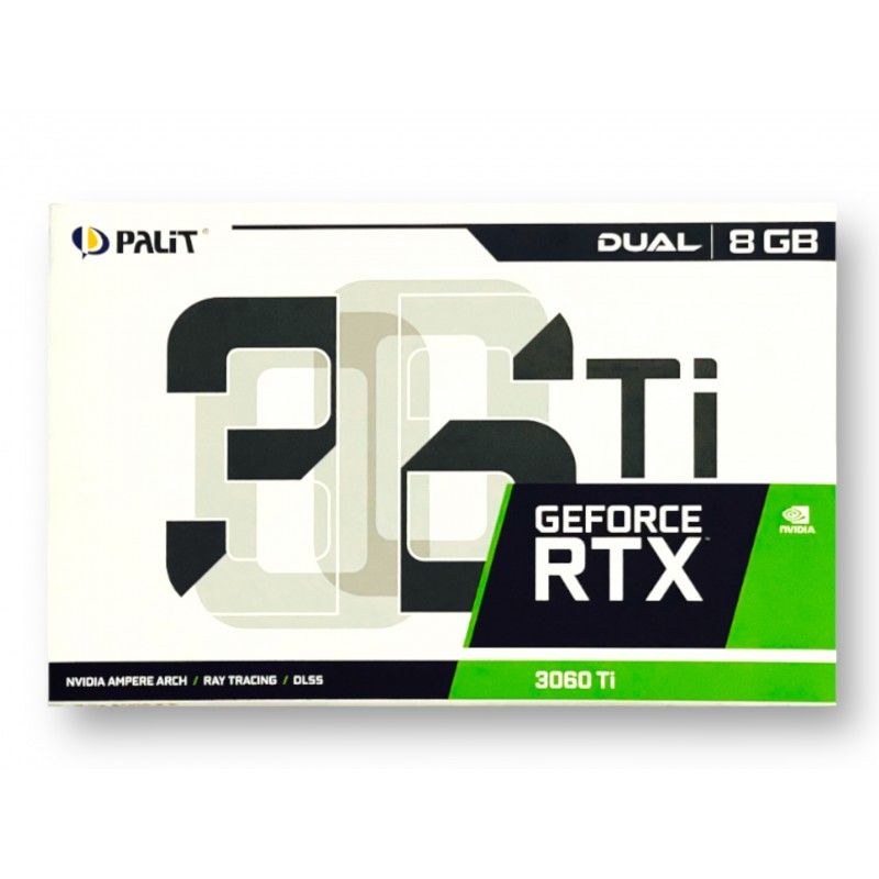 Placa de Vídeo Geforce RTX 3060 TI Dual 8Gb GDDR6 256Bits 