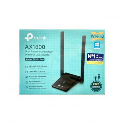 Adaptador Usb Wi-Fi AX1800 Archer TX20U Plus	 Adaptador Usb Wi-Fi AX1800 Archer TX20U Plus