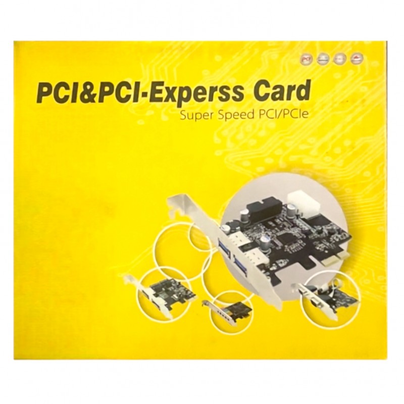 Placa PCI Usb 2.0 5P