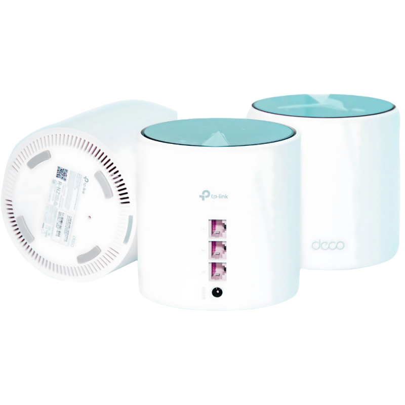 Roteador Deco X55 AX3000 Wi-Fi 6 Pack Com 3 Roteador Deco X55 AX3000 Wi-Fi 6 Pack Com 3