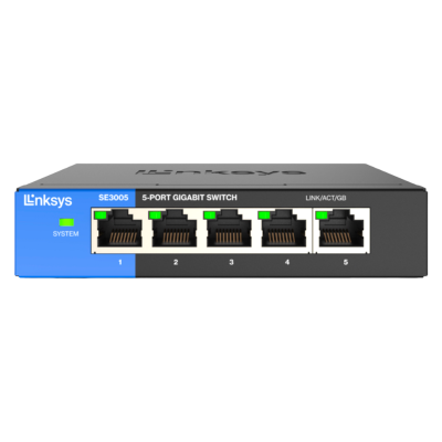 Switch 5 Portas SE3005 Linksys Gigabit Switch 5 Portas SE3005 Linksys Gigabit