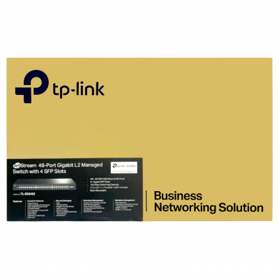 Switch 48 Portas Gerenciável + 4 SFP TL-SG3452 T2600-52TS Tp-Link Switch 48 Portas Gerenciável + 4 SFP TL-SG3452 T2600-52TS Tp-Link