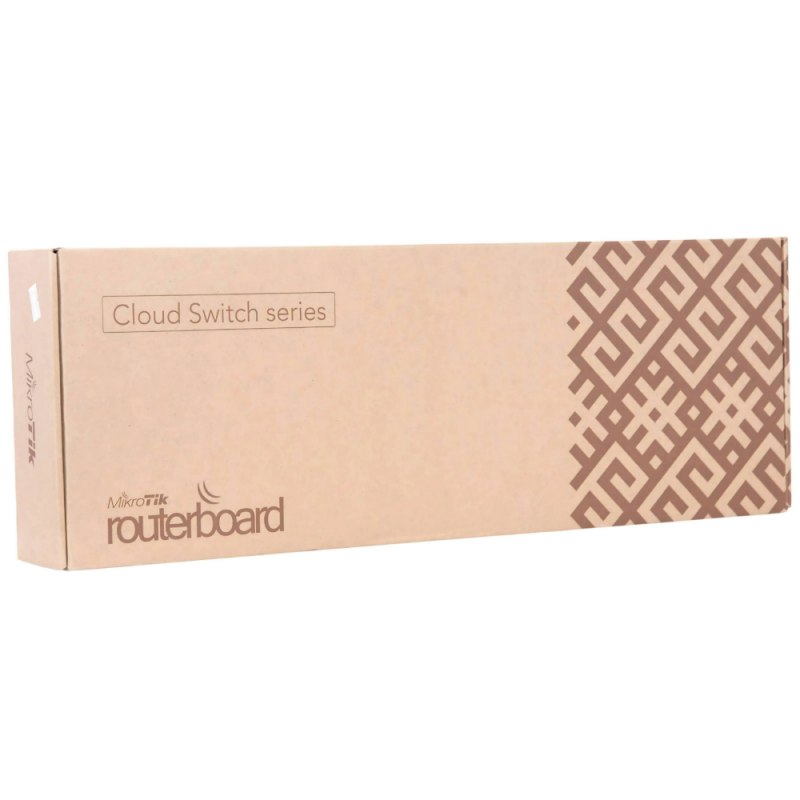 Cloud Router Switch 24 Portas Gigabit + 2 Portas SFP+ 10G CRS326-24G-2S+RM MikroTik 