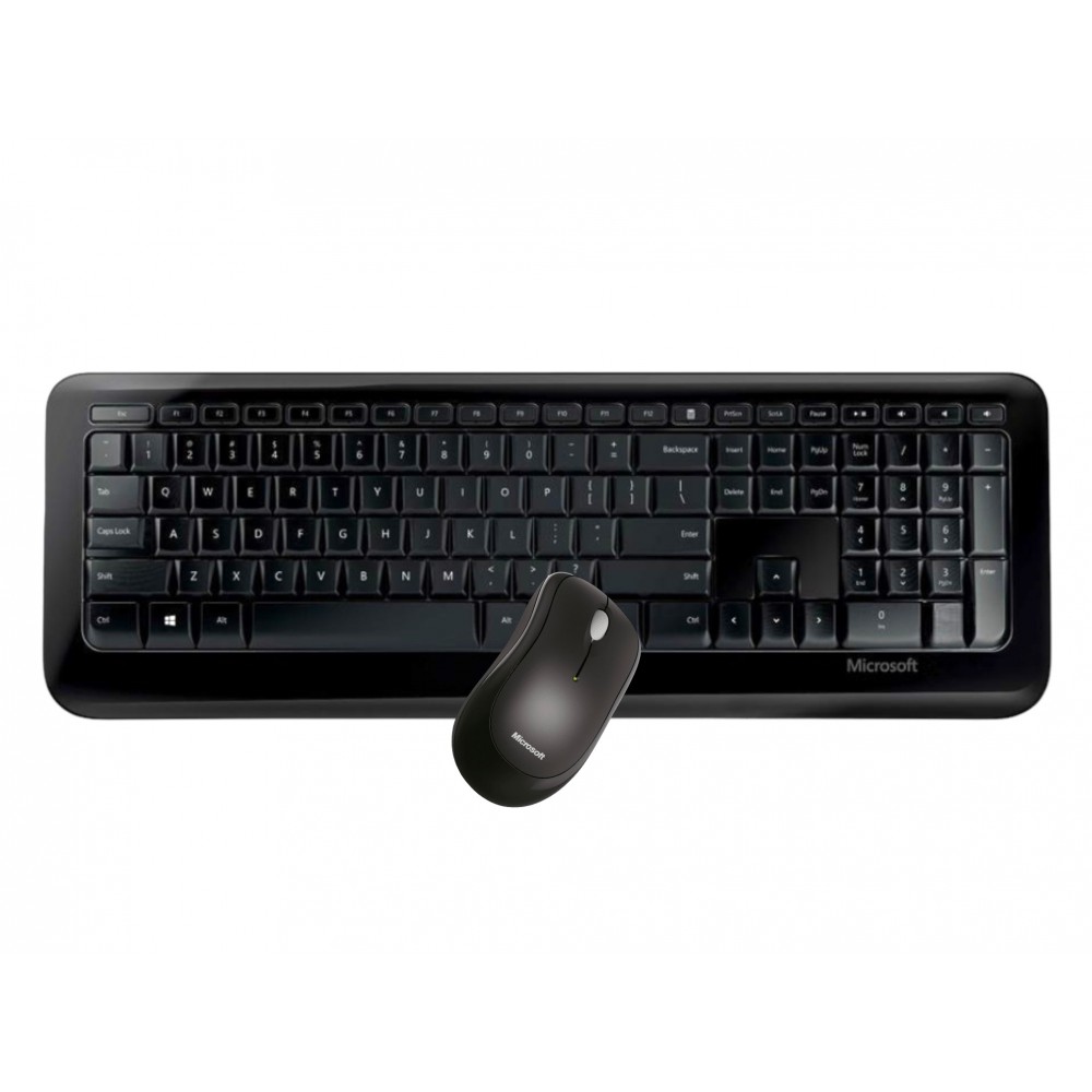 Kit Teclado e Mouse Sem Fio 850 Microsoft
