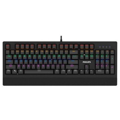 Teclado Com Fio Gamer Mecânico  SPK8403 Philips  Teclado Com Fio Gamer Mecânico  SPK8403 Philips