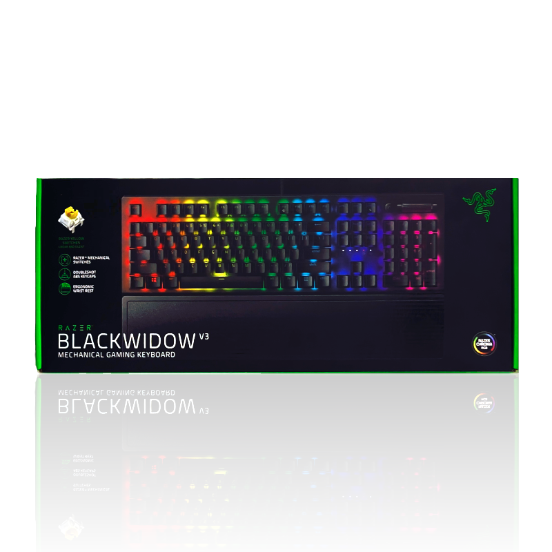 Teclado Com Fio Gamer Mecânico BlackWindow v3 Razer