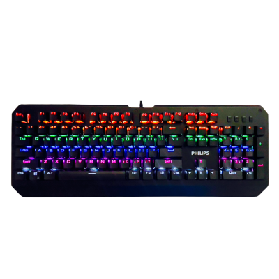 Teclado Com Fio Gamer Mecânico SPK8413 Philips  Teclado Com Fio Gamer Mecânico SPK8413 Philips