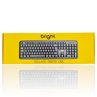 Teclado Com Fio Usb 0014 Bright 