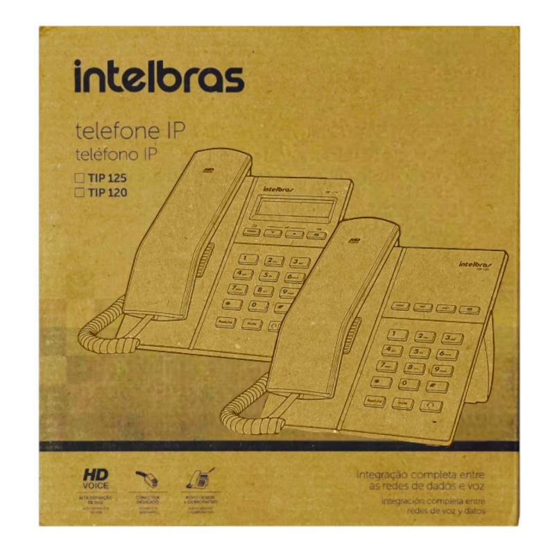 Telefone IP TIP120 Intelbras 