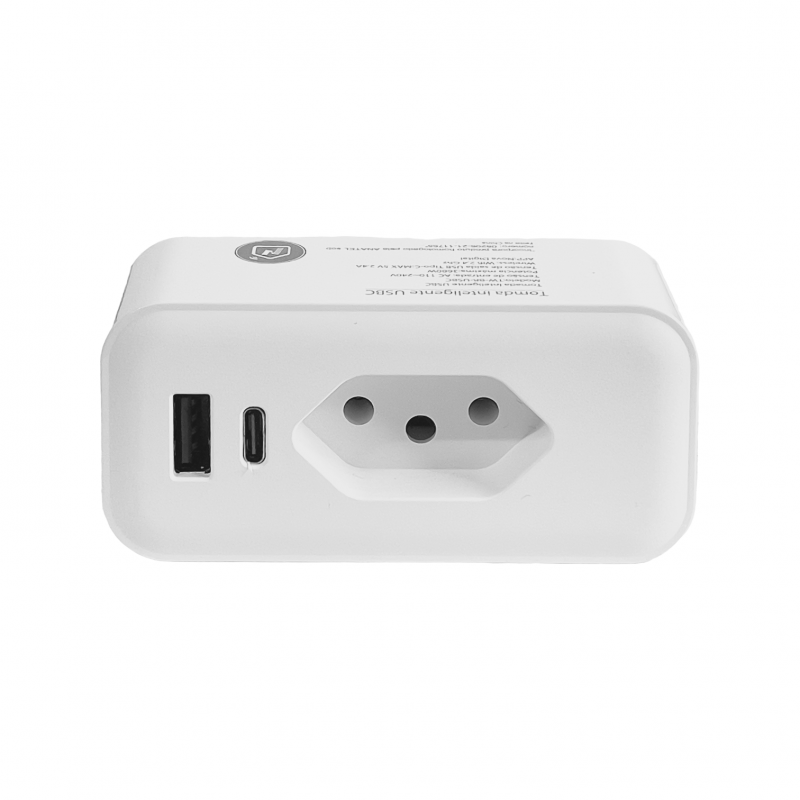 Tomada Inteligente Wi-Fi  Usb-C TW-USBC NovaDigital