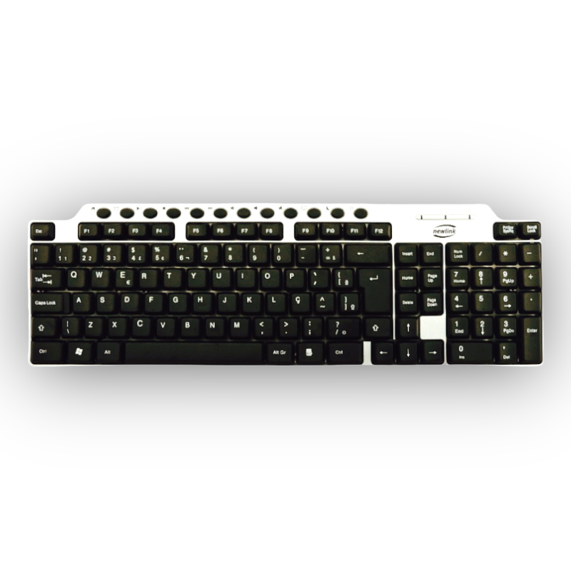 Teclado Com Fio  Multimídia TC 306