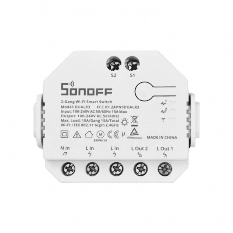 Módulo DIY Dual R3 Sonoff