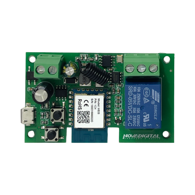 Placa de Pulso Inteligente Wi-Fi PND-1C-RF