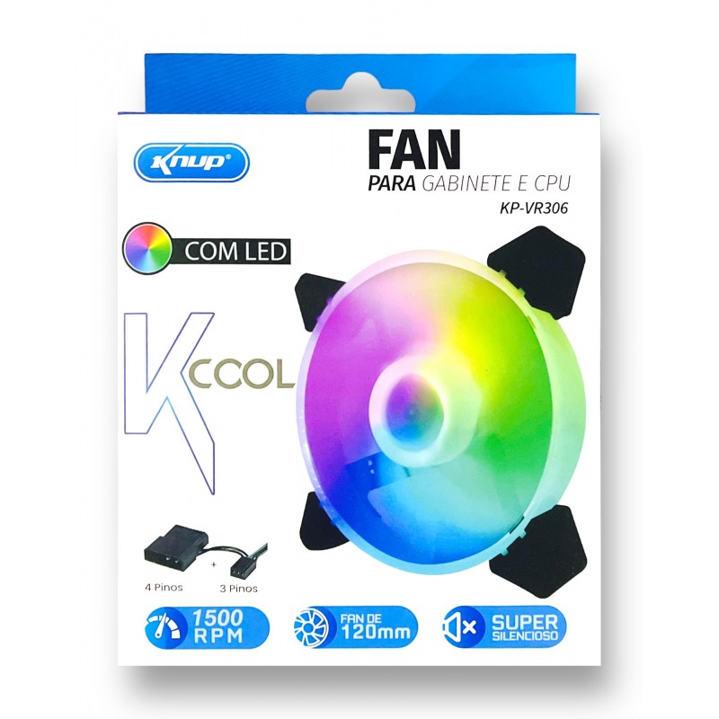 Cooler Fan RGB 120mm KP-VR306 Knup