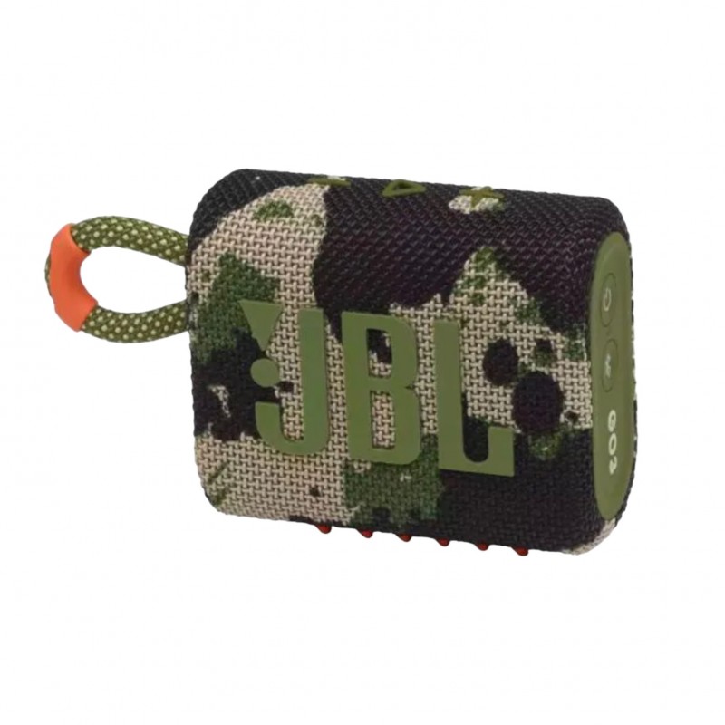 Caixa de Som Bluetooth JBL GO3 Camuflada 