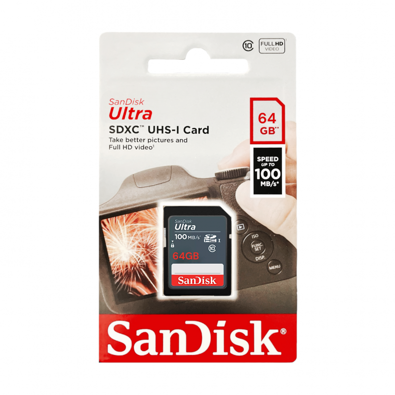 Cartão de Memória Sd Ultra 64Gb Sandisk