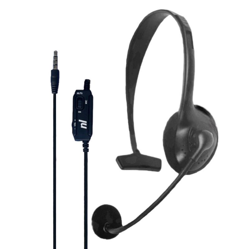 Fone Headset P3 Control HS211 NewLink