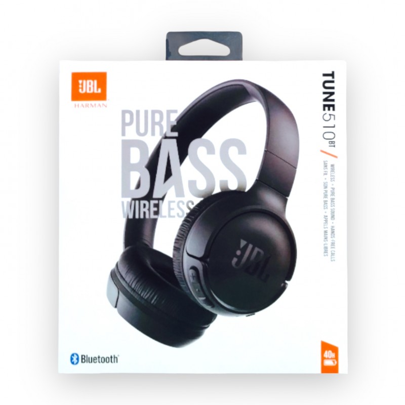 Fone de Ouvido Bluetooth Tune 510BT Preto JBL