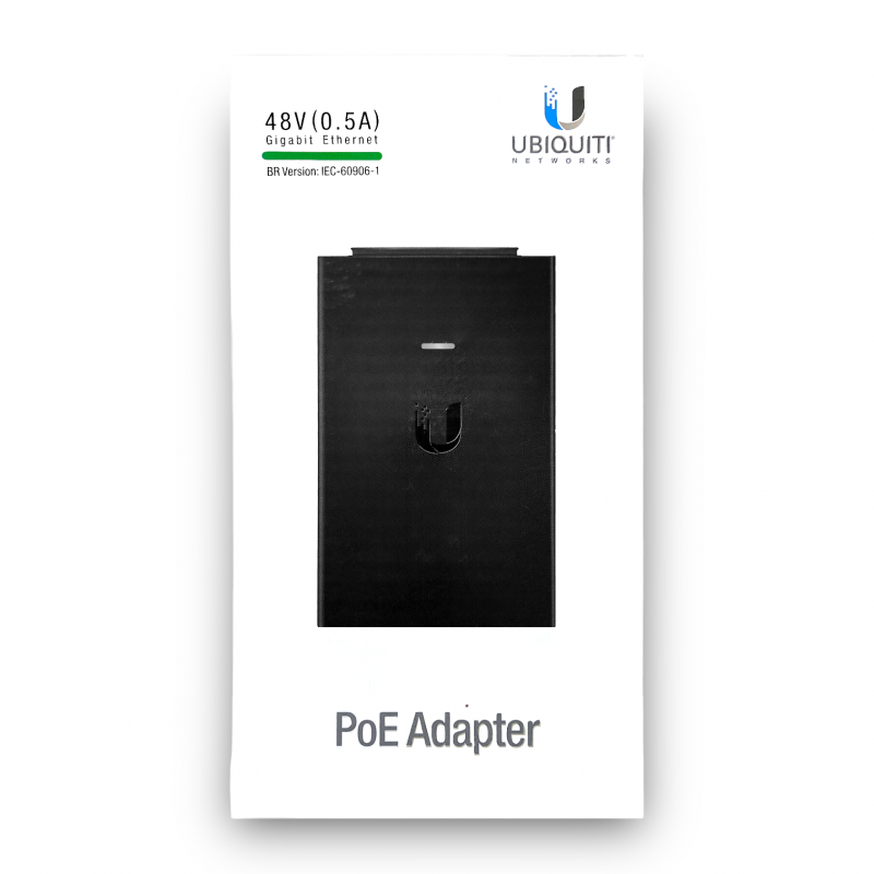 Fonte PoE Gigabit 48V 24W Ubiquiti