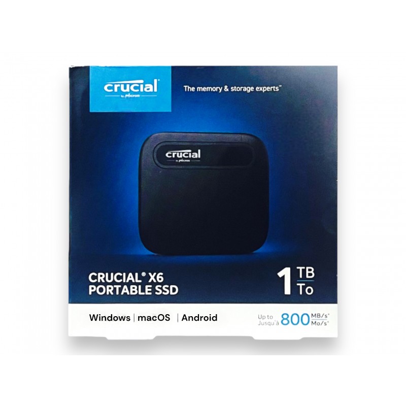 SSD Externo 1Tb X6 Crucial	