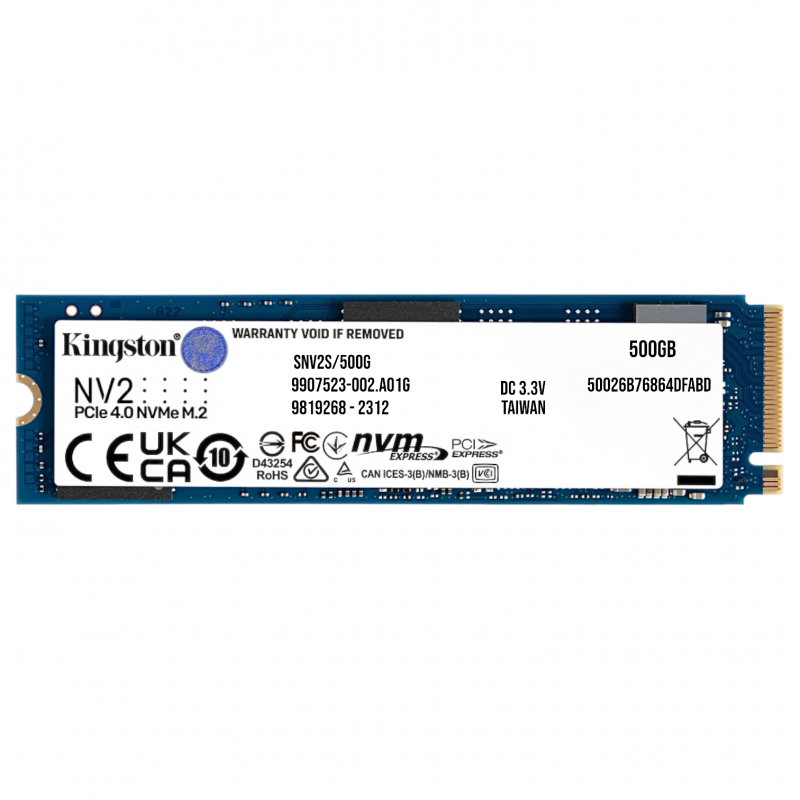 SSD M2 NVME 500Gb NV2 Kingston 