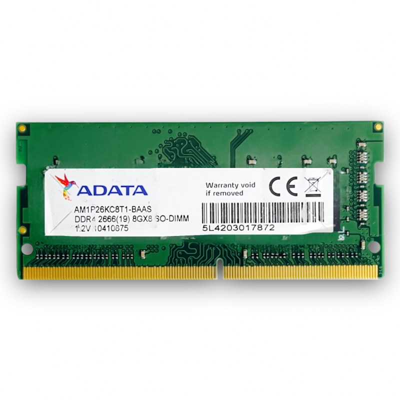 Memória Notebook DDR4 8Gb 2666Mhz Adata 	