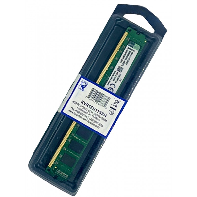 Memória PC DDR3 4Gb 1600MHz Kingston