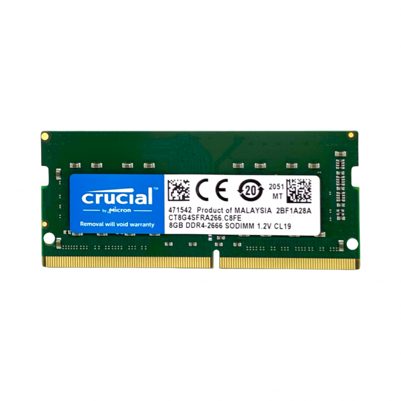 Memória Notebook DDR4 8Gb 2666Mhz Crucial