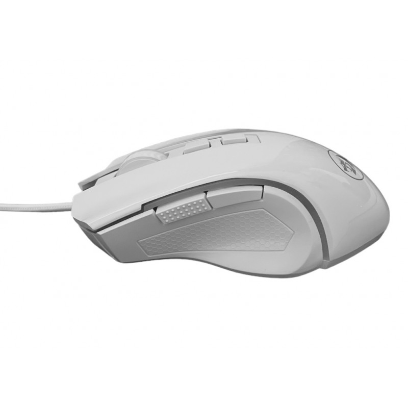 Mouse Com Fio Gamer Griffin M607W Branco Redragon