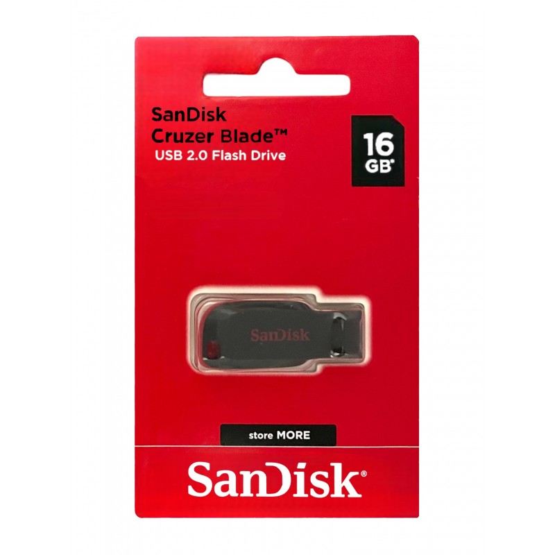 Pen Drive16Gb Cruzer Blade Sandisk