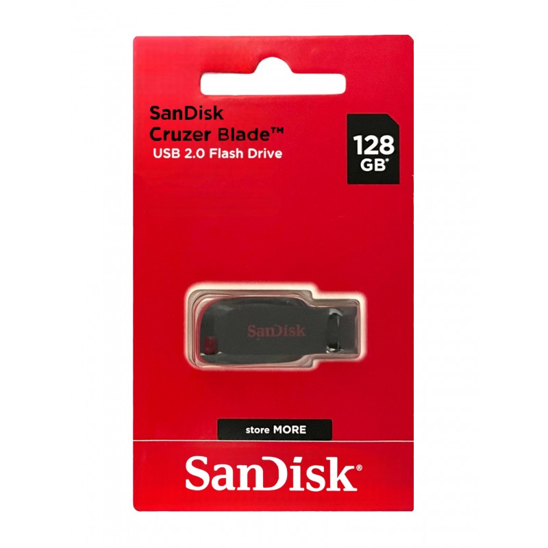 Pen Drive 128Gb Cruzer Blade Sandisk