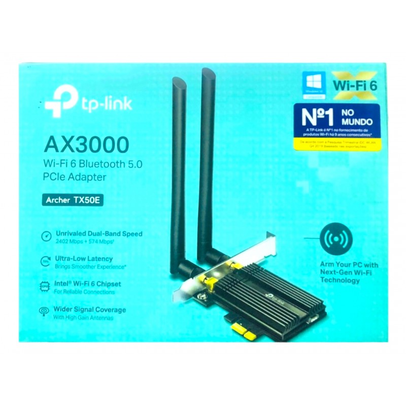 Placa PCI Express Wireless WI-FI 5/ Bluetooth 5.0 Archer TX50E