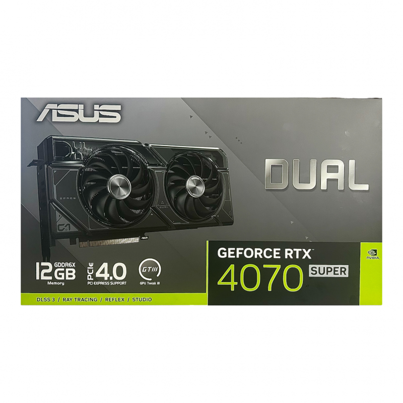 Placa de Vídeo Geforce RTX 4070 Super Dual 12Gb GDDR6X Asus