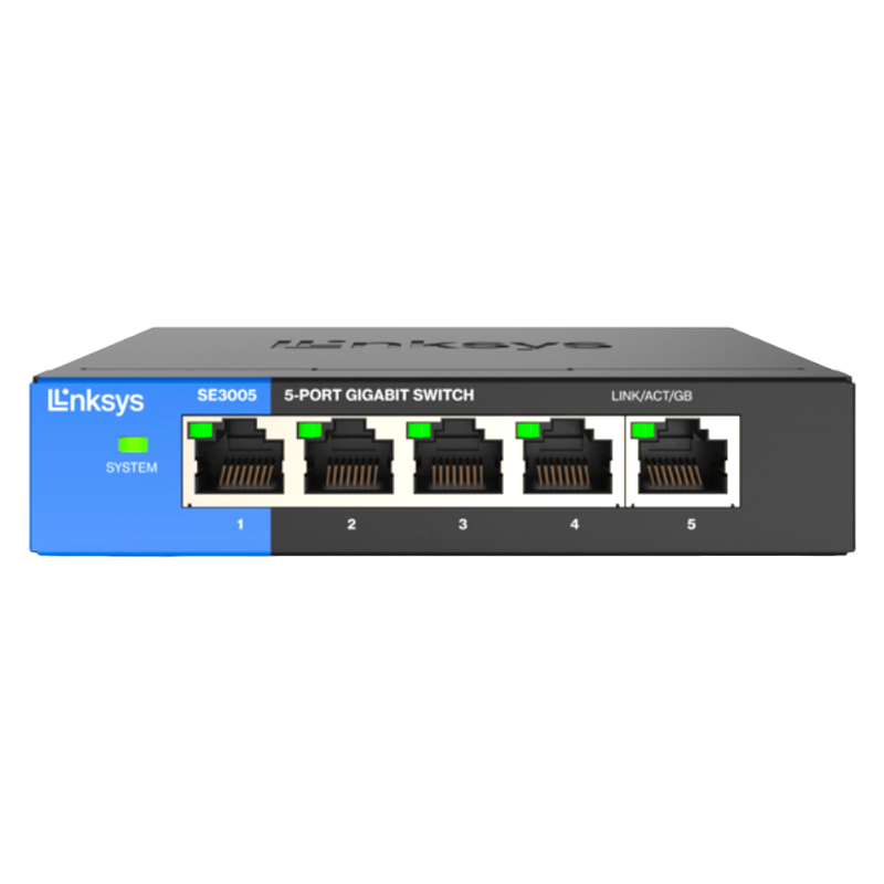 Switch 5 Portas SE3005 Linksys Gigabit