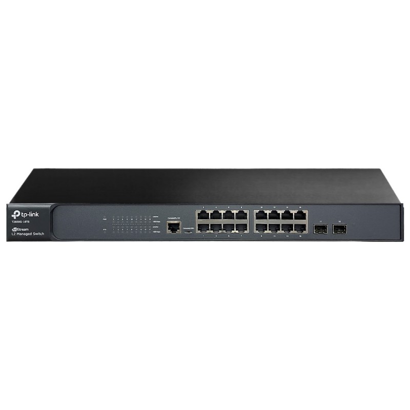 Switch 16 Portas + 2 SFP Gerenciável TL-SG3216 Tp-Link 