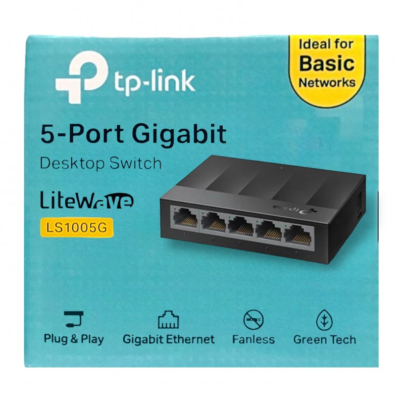 Switch 5 Portas LS1005G Tp-Link