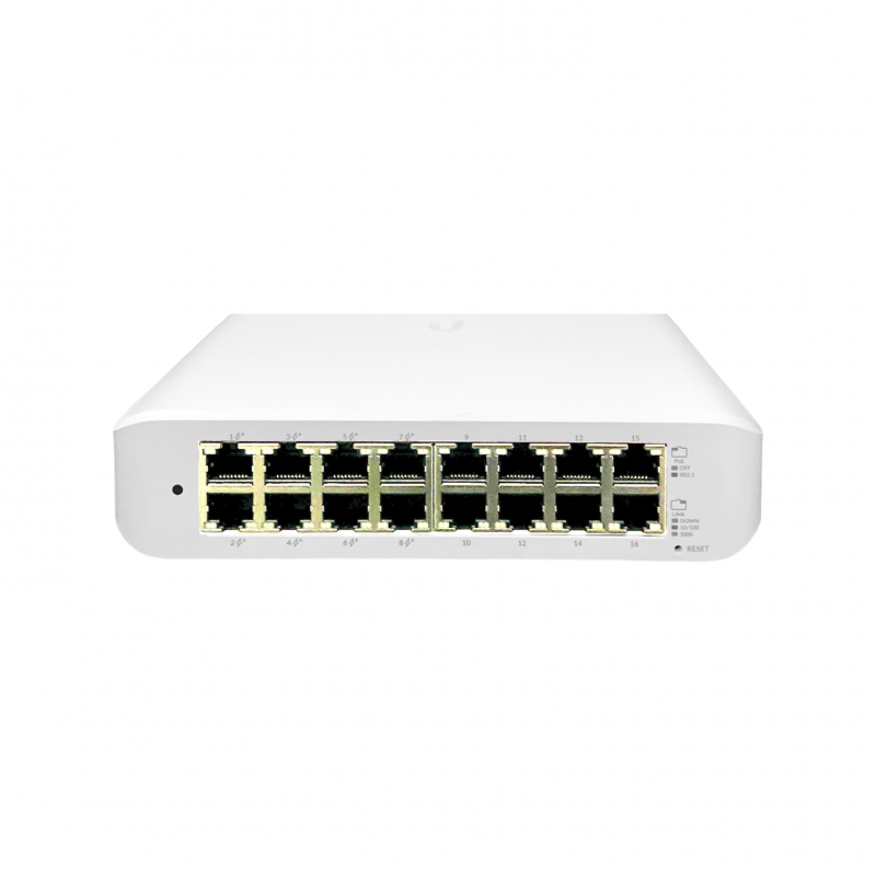 Switch 16 Portas Gerenciável PoE USW-LITE-16-PoE Ubiquiti