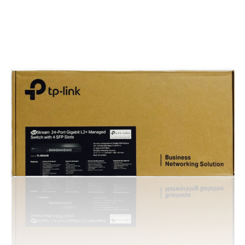 Switch 24 Portas + 4 SFP Gerenciável TL- SG3428 Tp-Link