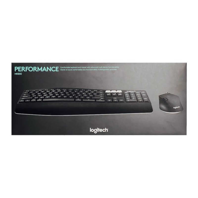 Kit Teclado e Mouse Sem Fio MK850 Logitech