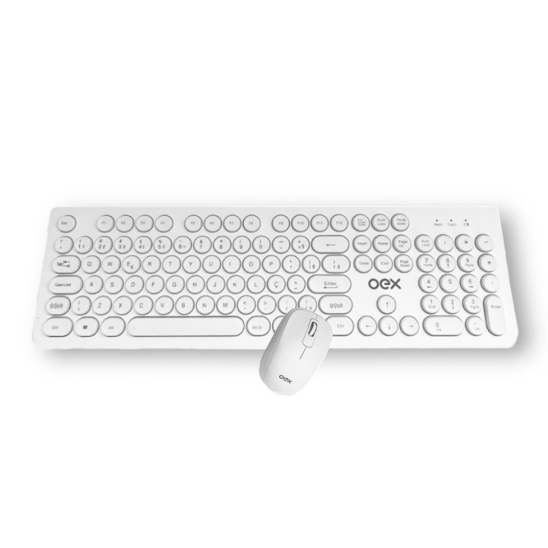 Kit Teclado e Mouse Sem Fio Pop Tm410 Oex