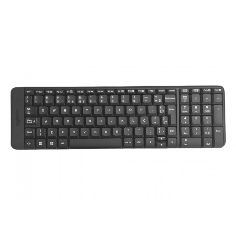 Kit Teclado e Mouse Sem Fio MK220 Logitech