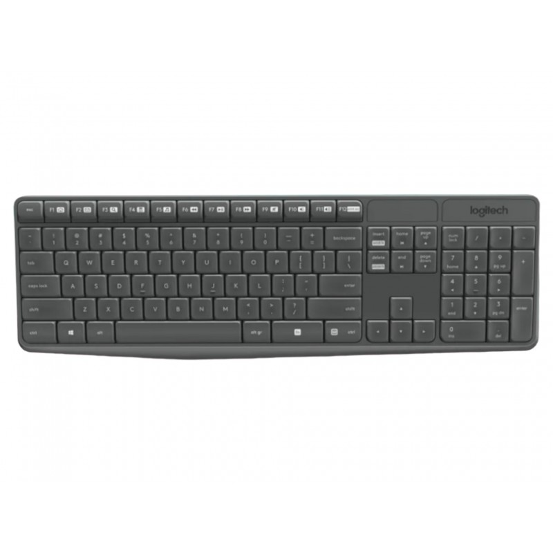 Kit Teclado e Mouse Sem Fio MK235 Logitech