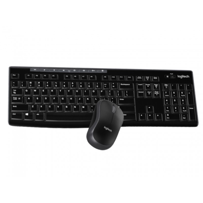 Kit Teclado e Mouse  Sem Fio MK270 Logitech