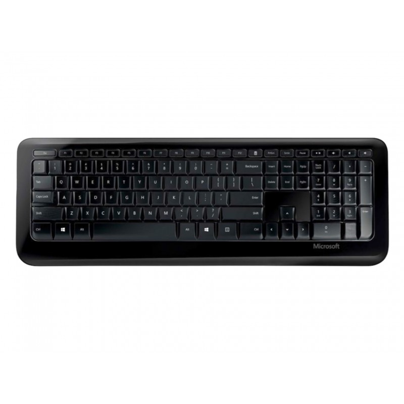 Kit Teclado e Mouse Sem Fio  850 Microsoft