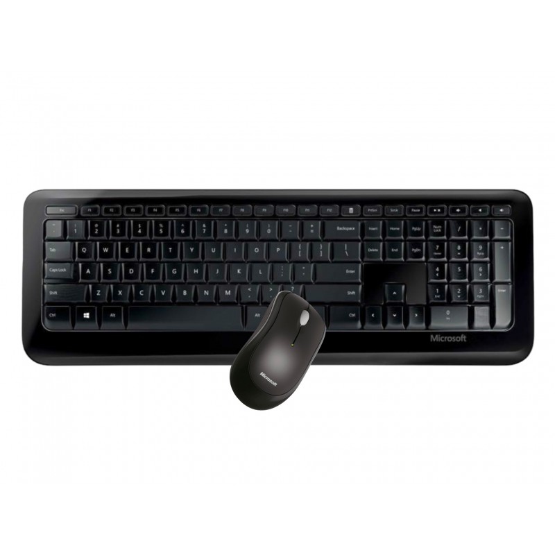 Kit Teclado e Mouse Sem Fio  850 Microsoft