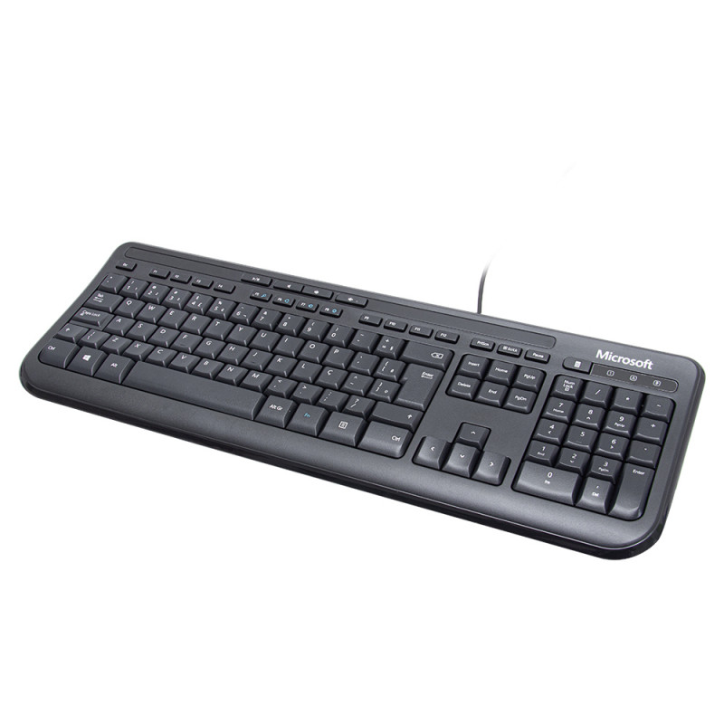 Kit Teclado e Mouse Com Fio Wired 600  APB-00005 Microsoft