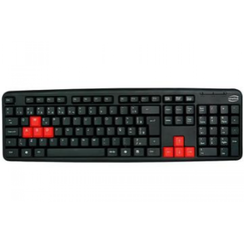 Teclado Com Fio Level TC308 Vermelho