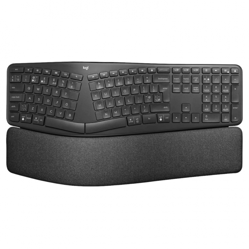 Teclado Sem Fio Ergo K860 Logitech 