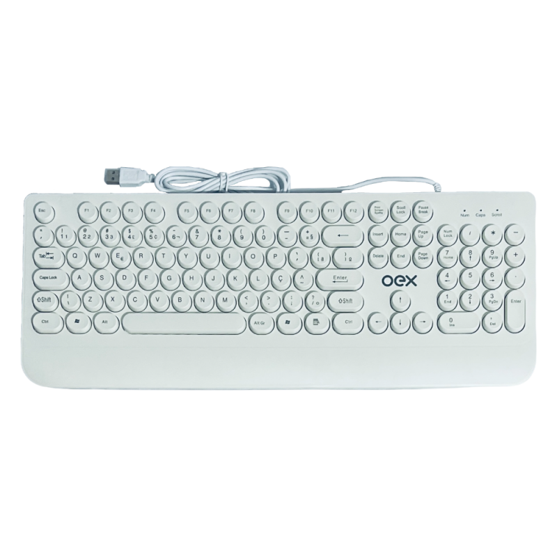 Teclado Com Fio TC 401 Pop IN OEX